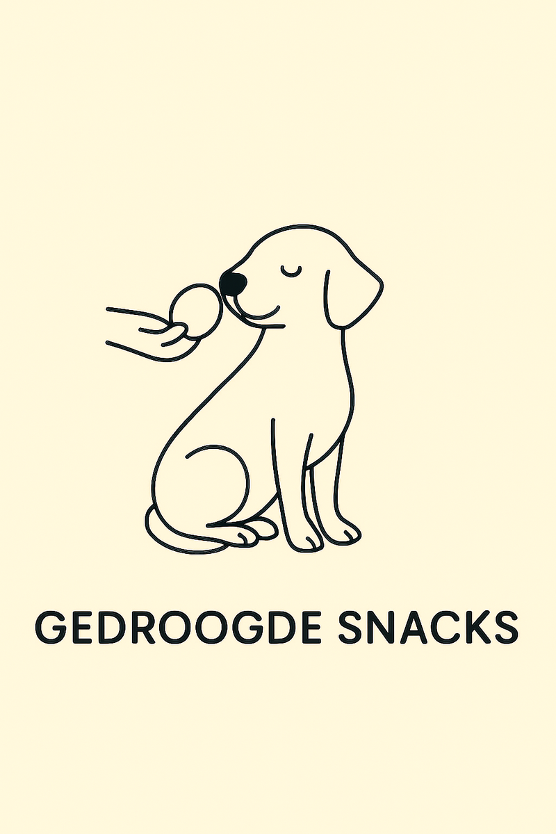 Gedroogde hondensnacks
