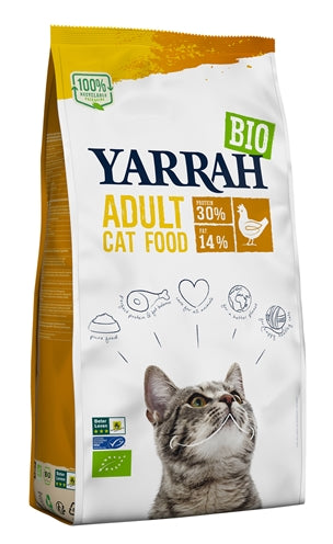 Yarrah Cat Biologische Brokken Kip