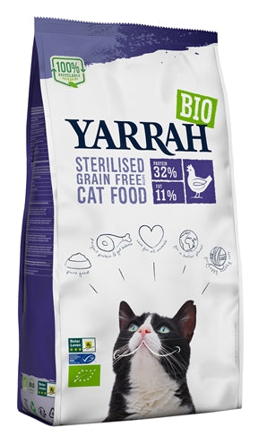 Yarrah Cat Sterilised Graanvrij