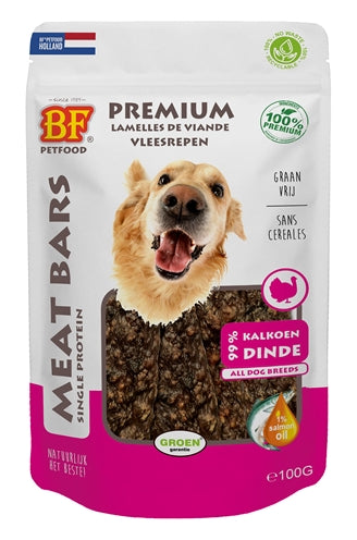 Bf Petfood Meat Bars Kalkoen