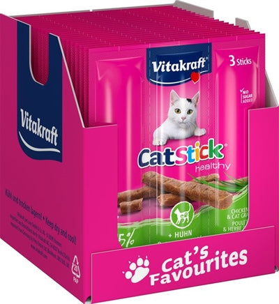 Vitakraft Cat-Stick Mini Kip / Kattengras