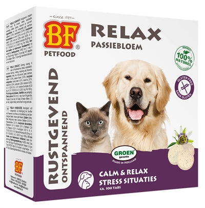 Bf Petfood Relax Hond / Kat Rustgevend / Kalmerend